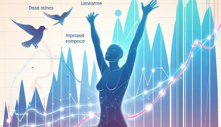 image of self-care on stress, mood, and mental health over time