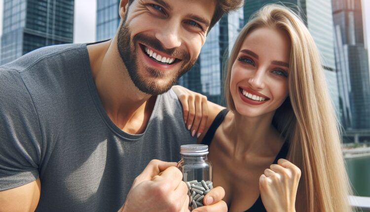 a spouse enjoying the benefits of a stronger and healthier immune system