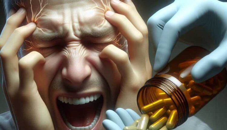 A person has tinnitus and anxiety doing therapy by supplements