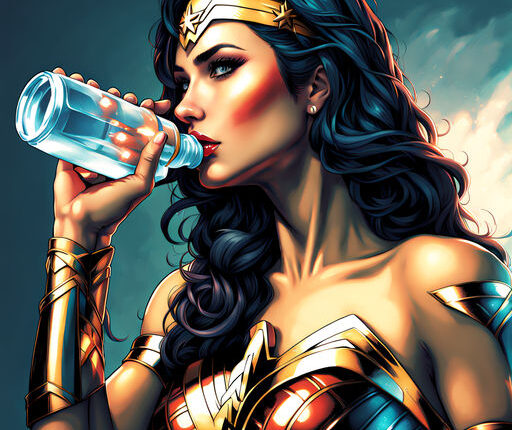 drinking to stay hydrated