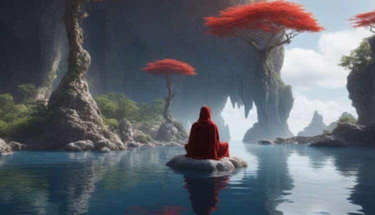 a man doing meditation for relaxation