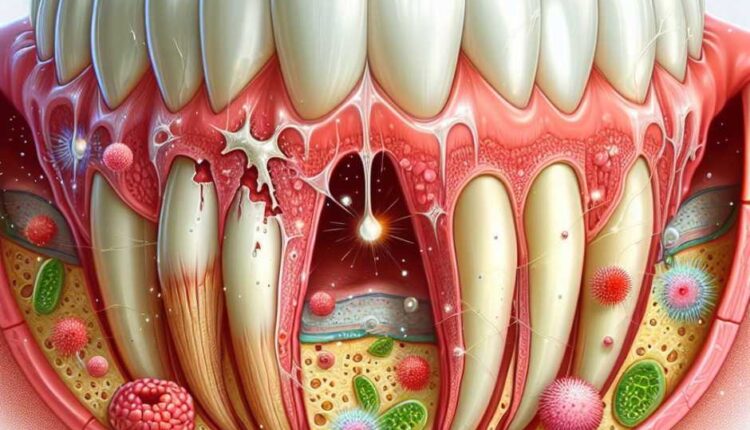 gum disease periodontitis illustration